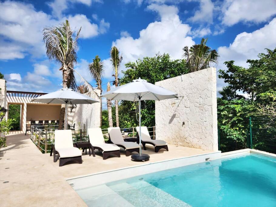 3 Bedroom Luxury Condo Next To Beach & Pools, Ac And Internet Akumal Zewnętrze zdjęcie